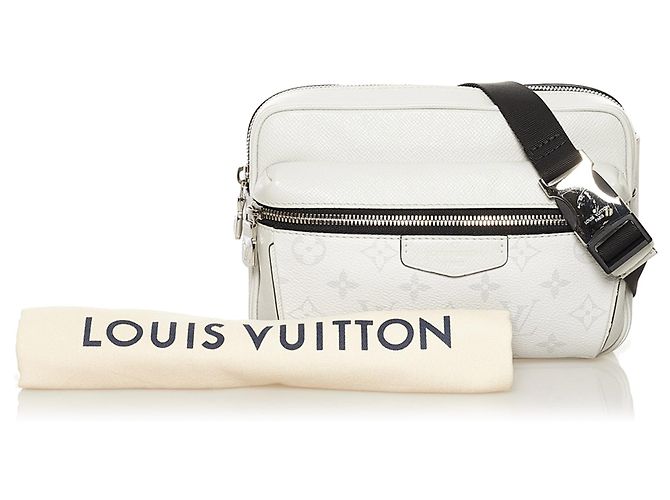 Bumbag Marsupio da esterno Taigarama con monogramma bianco Louis Vuitton - vista 11