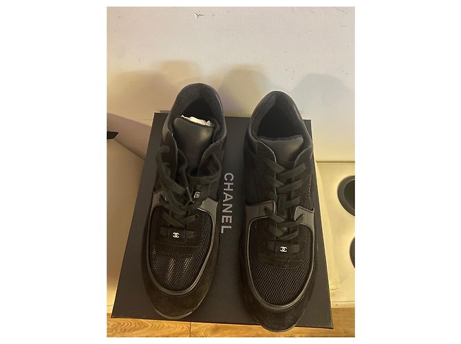 Cambon Sneakers Chanel classiche nere Nero - vista 2