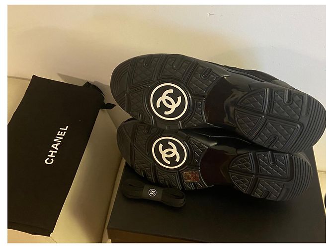 Cambon Sneakers Chanel classiche nere Nero - vista 3