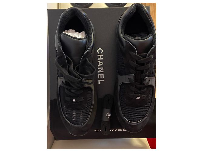 Cambon Sneakers Chanel classiche nere Nero - vista 4