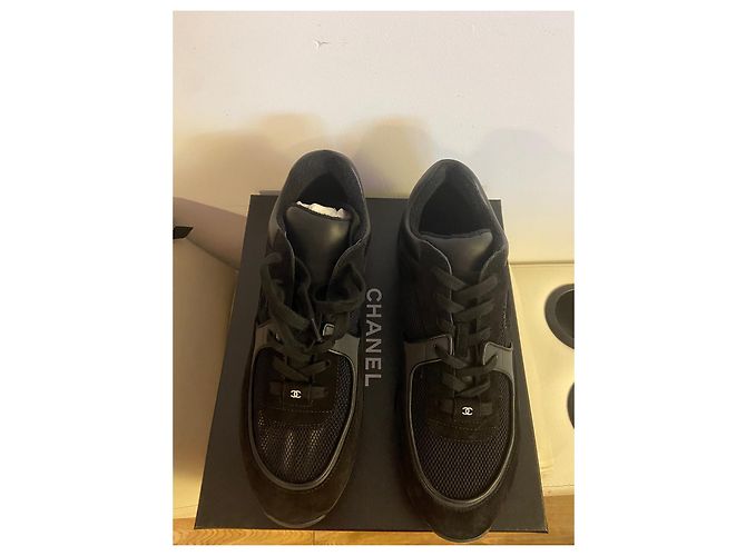 Cambon Sneakers Chanel classiche nere Nero - vista 5