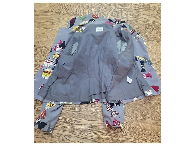 Moschino patterned blazer jacket Multiple colors - view 5