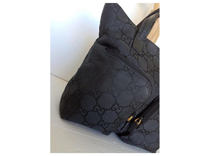 Gucci borsa mini bag tela logata Nero - vista 15