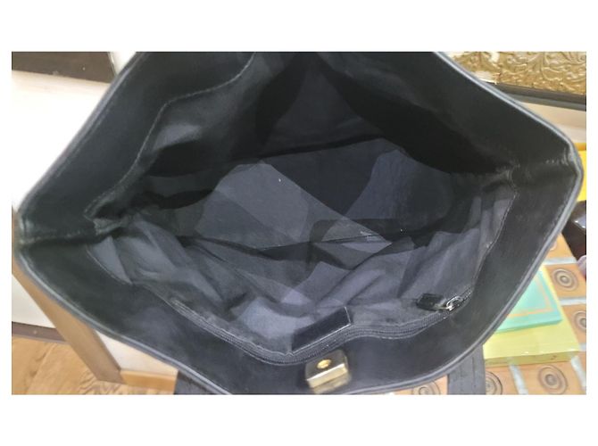 Gucci borsa mini bag tela logata Nero - vista 5