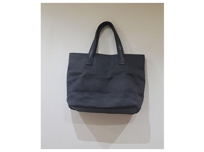 Gucci borsa mini bag tela logata Nero - vista 6