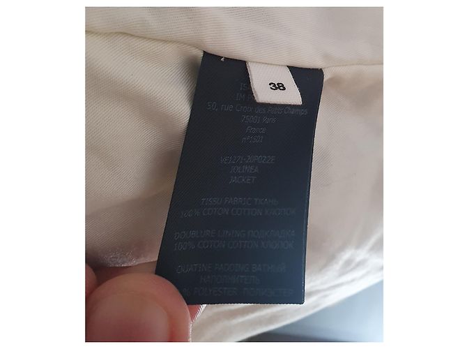 Isabel Marant Etoile Veste en jean Iolinea Bleu - vue 9