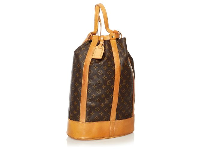 Louis Vuitton Brown Monogram Randonnee GM Marrone - vista 2