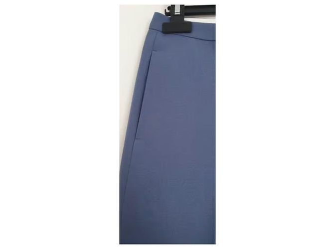 Pantalones rectos azules Céline de poliéster - vista 2