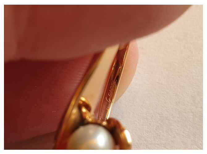 Autre Marque Jean Marc Garel or rose 750/000 et perle - vue 7