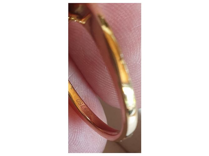 Autre Marque Jean Marc Garel or rose 750/000 et perle - vue 8