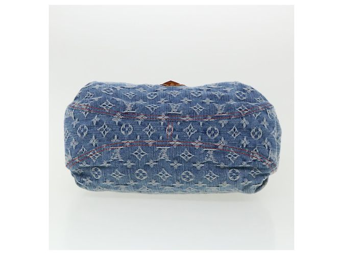 LOUIS VUITTON Borsa a spalla Denim Sunshine con monogramma Blu LV Auth bs2093alla - vista 6