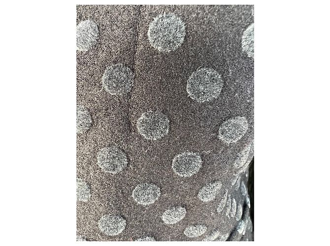 Gestuz Gepunktete Wolljacke Schwarz - Ansicht 2