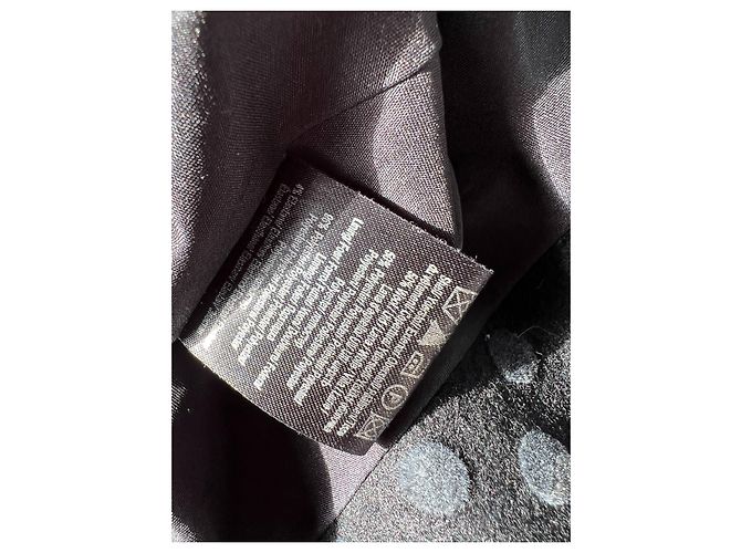 Gestuz Gepunktete Wolljacke Schwarz - Ansicht 5