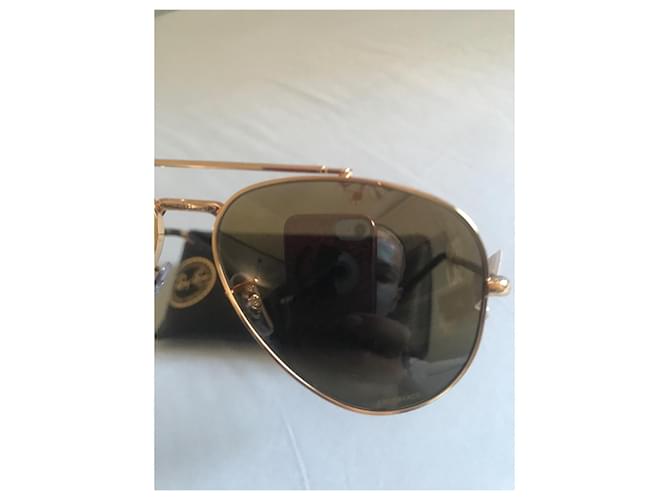Ray-Ban NEW AVIATOR POLARIZED D'oro - vista 7