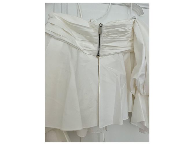 Autre Marque JOHANNA ORTIZ top blanco - vista 7