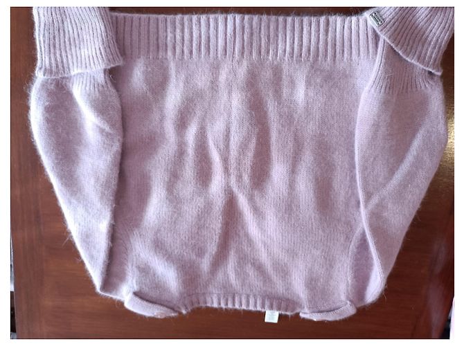 Camisola curta Miss Sixty de angora roxa Roxo - vista 6