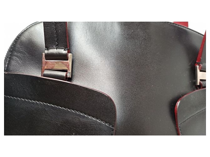 Borsa Aigner in pelle nera Nero - vista 10