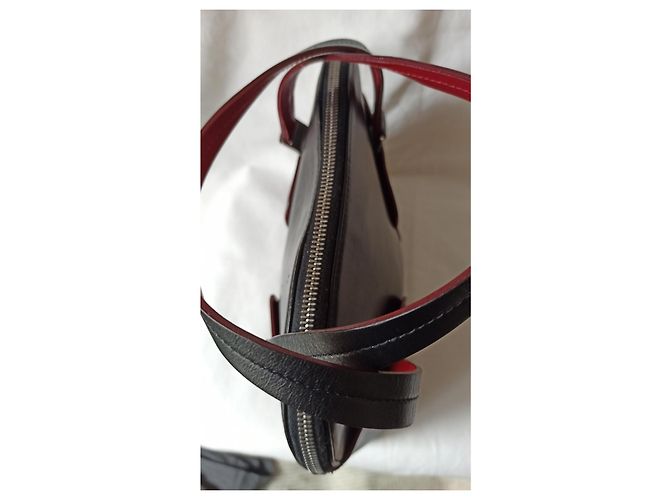 Borsa Aigner in pelle nera Nero - vista 12