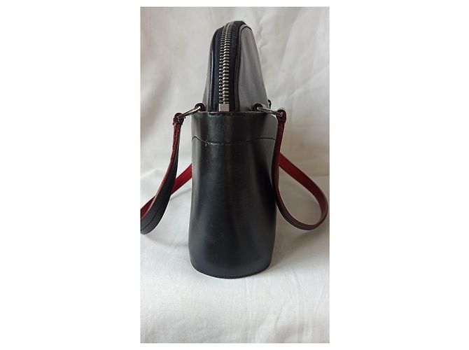Borsa Aigner in pelle nera Nero - vista 14