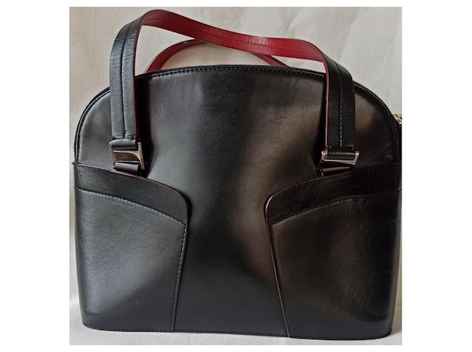Borsa Aigner in pelle nera Nero - vista 2