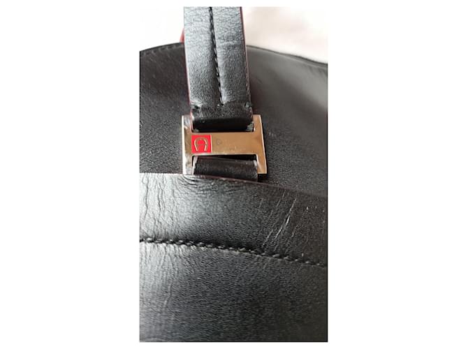 Borsa Aigner in pelle nera Nero - vista 3