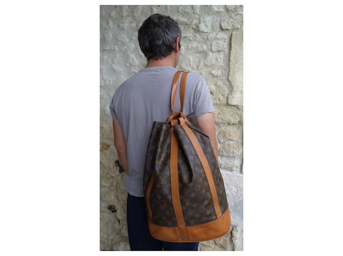 Randonnee Louis Vuitton Zaini Marrone - vista 6