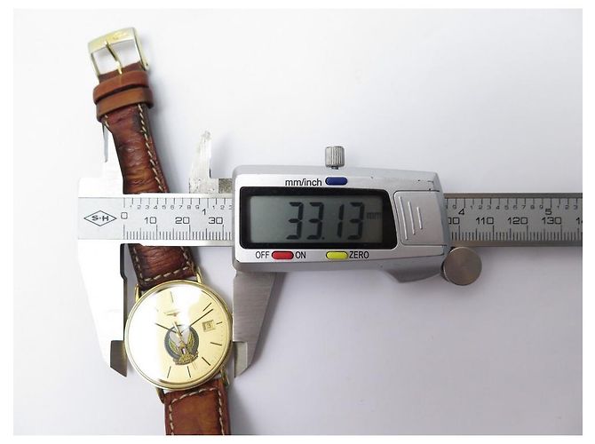 RELÓGIO LONGINES4.636.2 quartzo ct 33 MM EM AÇO PALÁDIO E COURO DE RELÓGIO DE AÇO - vista 9