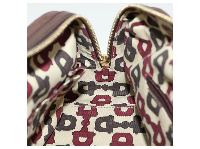 GUCCI GG Canvas Borsa A Tracolla Guccissima Marrone Auth am3101 - vista 20