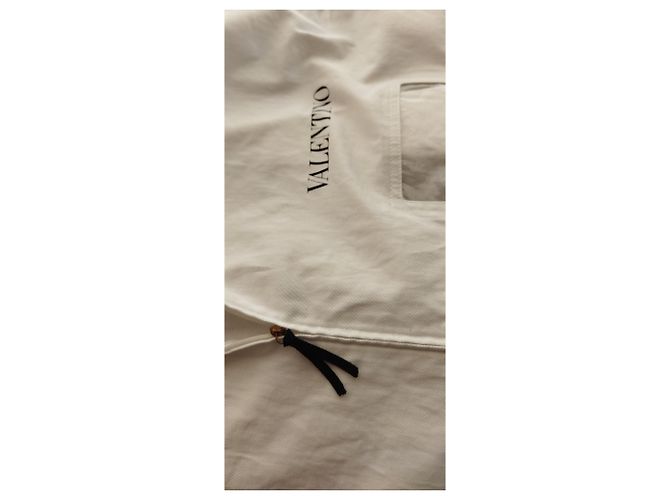 Valentino Kurze Pelzjacke aus Silberfuchs Grau - Ansicht 6