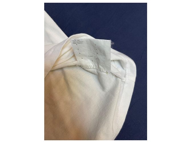 Camiseta blanca de algodón ROCCOBAROCCO con detalles dorados Blanco - vista 7