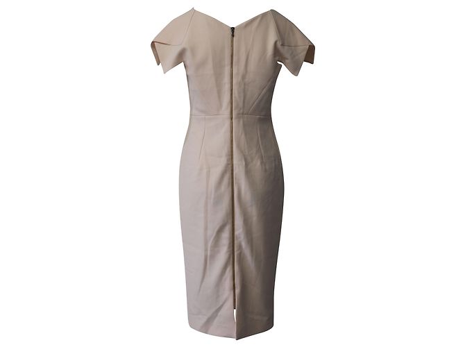 Midikleid von Roland Mouret aus Polyester in Pastellrosa - Ansicht 3