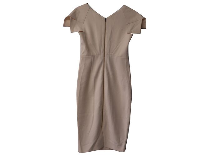 Midikleid von Roland Mouret aus Polyester in Pastellrosa - Ansicht 4