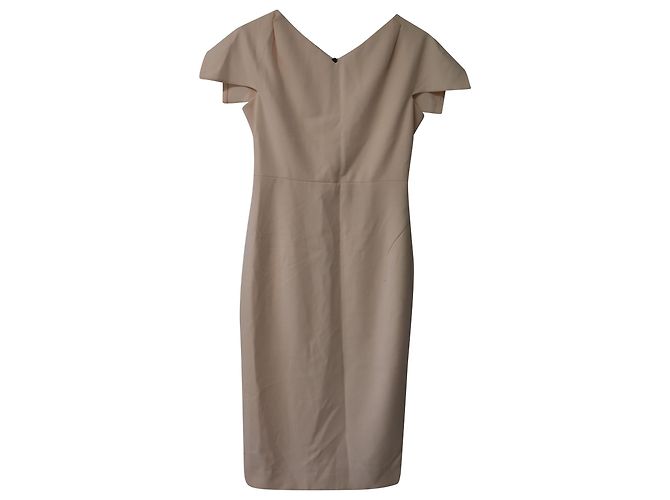 Midikleid von Roland Mouret aus Polyester in Pastellrosa - Ansicht 5