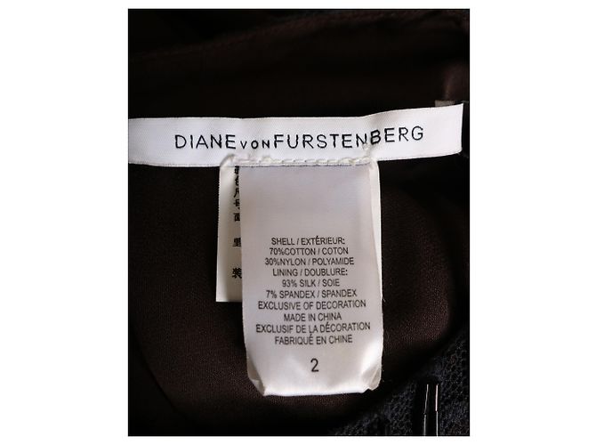 Top sin mangas con cuentas de Diane Von Furstenberg en algodón negro - vista 4
