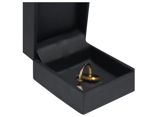 Delfina Delettrez Orecchino da piercing Eyes On Me con diamanti e zaffiri 18K Gold D'oro - vista 5