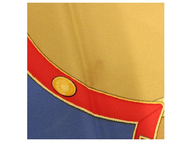 Hermès HERMES CARRE90 Sciarpa Seta ""ECOL FRANCAISE D""EQUITATION"" Blu Auth am3146 - vista 10