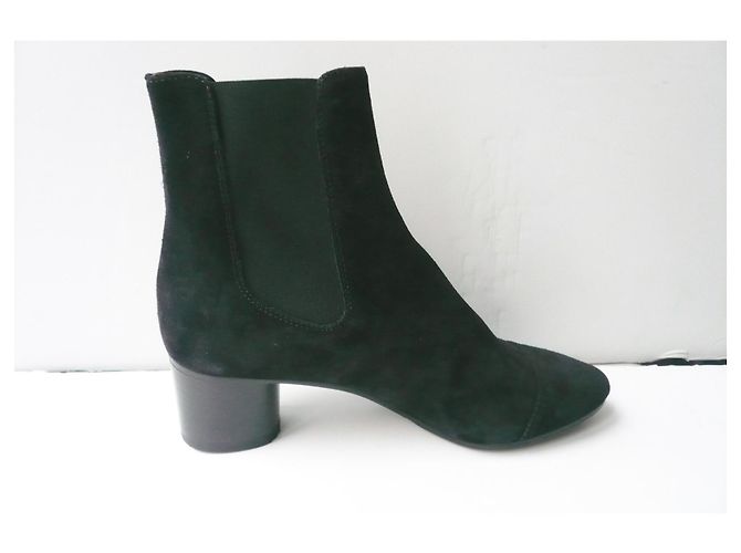 ISABEL MARANT ETOILE Nuovi stivali in camoscio nero Danae T37 IT - vista 6