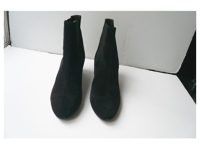 ISABEL MARANT ETOILE Nuovi stivali in camoscio nero Danae T37 IT - vista 7