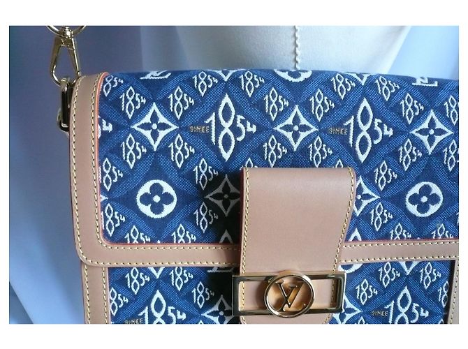 LOUIS VUITTON Borsa Dauphine New denim MM RARO ottime condizioni ESAURITO - vista 13