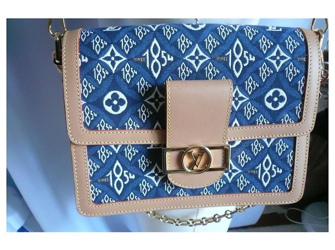 LOUIS VUITTON Borsa Dauphine New denim MM RARO ottime condizioni ESAURITO - vista 14