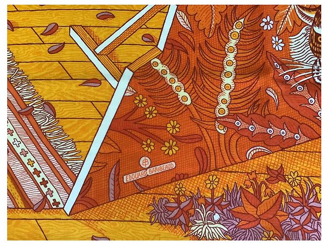 Hermès "atto III scena I La radura" Arancione - vista 10