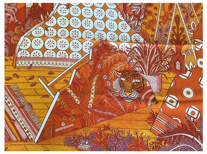 Hermès "atto III scena I La radura" Arancione - vista 12