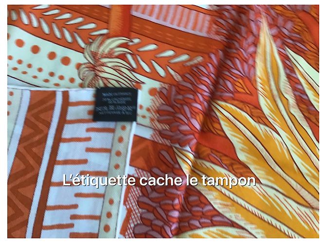 Hermès "atto III scena I La radura" Arancione - vista 6