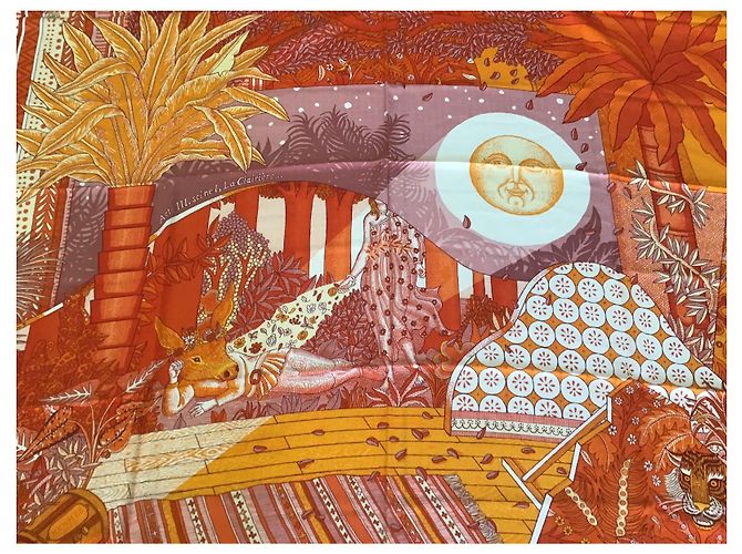 Hermès "atto III scena I La radura" Arancione - vista 9