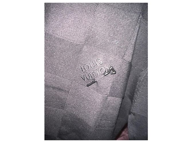 Louis Vuitton Rundhalspullover Schwarz Damier Muster Gr M - Ansicht 5