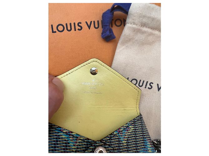 Collana con ologramma Kirigami LV Pop limitata di Louis Vuitton Blu - vista 2