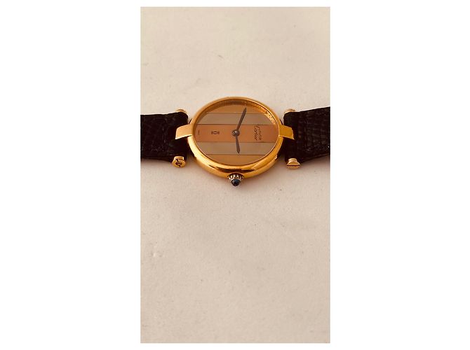 Love Cartier Vendôme Trinity Uhr Vergoldet - Ansicht 4