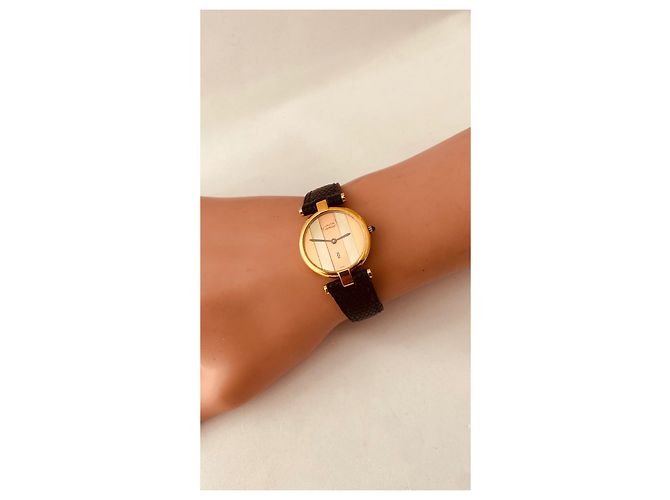 Love Cartier Vendôme Trinity Uhr Vergoldet - Ansicht 6
