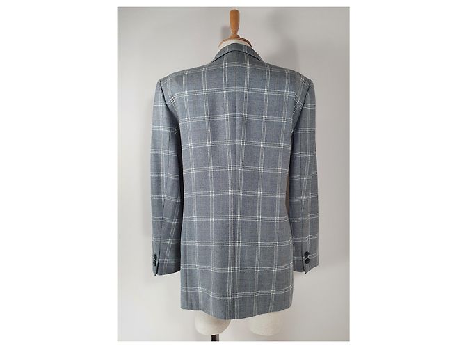 Escada Wollblazer Grau Mehrfarben - Ansicht 4
