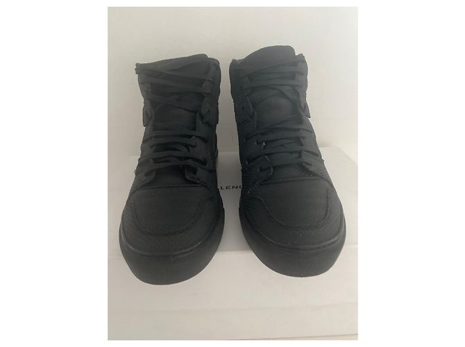 Balenciaga Traforato Alto 'Nero' - vista 2
